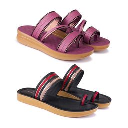 BERSACHE Women Open Toe Flats-image-91