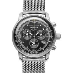 Zeppelin 7680M2 100 Years Zeppelin Ed.1 Chronograph Watch for Men-picture-37