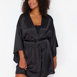 Trendyol Plus Size Mini Robe-image-75