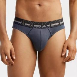 Jockey US17 Graphite Super Combed Cotton Rib Briefs with Ultrasoft Waistband-picture-22