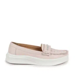 Fausto Women's Cream Casual Loafers-picture-12