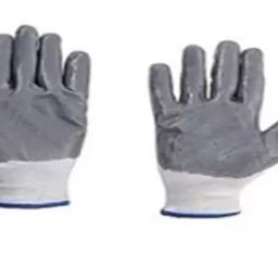 GSK Cut Nylon Safety Hand Gloves Multi Color Standard Size-picture-9