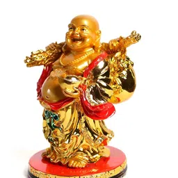 The Spiritual Living Gold-Toned Buddha Figurine Showpiece-picture-5