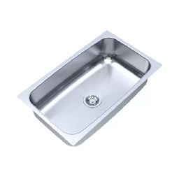 Carysil Elegance Single Bowl Kitchen Sink Size 30x18x9 inch Glossy Finish, ESG30189-image-24