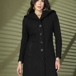 Chkokko Black Plain Coat-picture-35