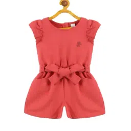 Plum Tree Kids Coral Solid Jumpsuit-image-77