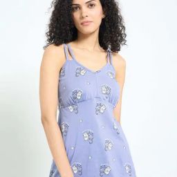 Dreamz By Pantaloons Colony Blue Regular Fit Printed Top-picture-35