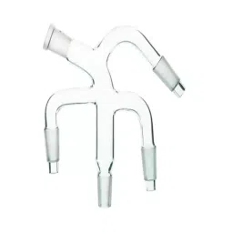 ABGIL Adapter Receiver Bent With Multiple Connections B29 Socket and B14 Cone, ADP-54-04-11