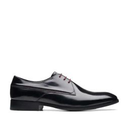 Clarks Men's CraftCliftonLo Black Derby Shoes-image-53