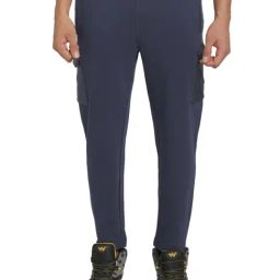Wildcraft Powder Blue Regular Fit Trackpants-picture-1
