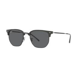 Ray-Ban Grey UV Protection Irregular Unisex Sunglasses-48