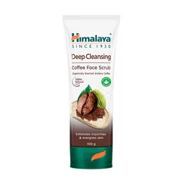 Himalaya Deep Cleansing Coffee Face Scrub To Exfoliate Impurities & Energize Skin - 100g-42