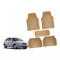 Auto Pearl CMBE172 Polyester Standard Mat for Maruti Versa (Beige)-20