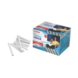 Kores Dustless Chalk White Color (Pack of 50)-18
