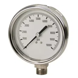 JELPC Pressure Gauge Without Panel Bootom, Range: 0-10 PSI, PG-65-37
