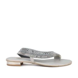 Inc.5 Women's Pewter Sling Back Sandals-image-74