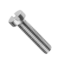 APL Slotted Cheese HD Screw 7.94x12.70 mm (5/16x1/2 inch) Stainless Steel Fully Threaded A2 Grade Chrome Finished (Pack of 100)-26
