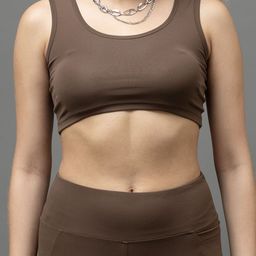 GO DEVIL Round Neck Bra With Tights Co-Ords image 3