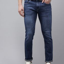 SPYKAR Men Skinny Slim Fit Low-Rise Light Fade Stretchable Jeans-picture-48