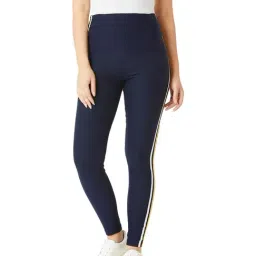 Miss Chase Navy Slim Fit Jeggings-image-98