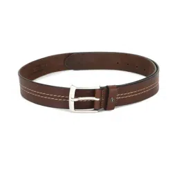 Van Heusen Brown Casual Leather Belt for Men-image-22