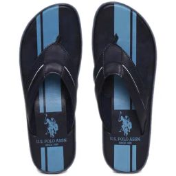 U.S. Polo Assn. Men's Codette Navy Flip Flops-image-34