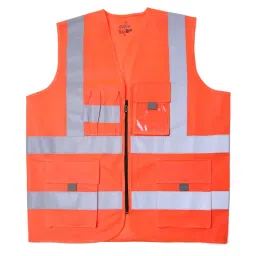 Evion XXL Size Orange Reflective Safety Jacket, ES-030-image-82