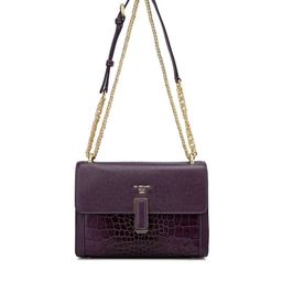 Da Milano Women Textured Crossbody Leather Sling Bag-52
