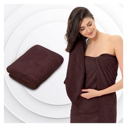 Sassoon Caldezonia 450 GSM Microfiber Bath Towel - Dark Brown-image-52