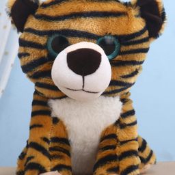 Toytales Little Tiger Soft Toy Dark Yellow - Height 22 cm-image-53