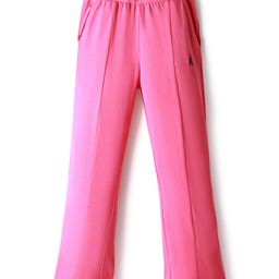 Pine Kids Knit Full Length Solid Color Leggings - Dark Pink-picture-30