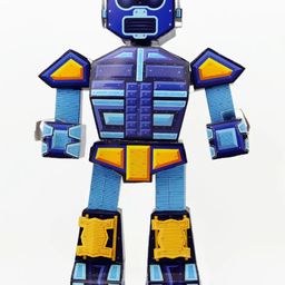 Mittimate Robot Model Construction Book for Kids Age 8 to 12 Year Old I Make Your Own 3D Paper Model I Fun & DIY Book for Children image 3