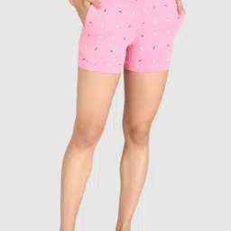 PROTEENS Women Cotton Mid-Rise Printed Shorts-image-73