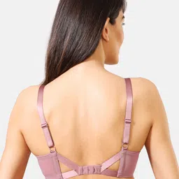 Van Heusen Plush Back No Slip Strap Wired Embroidered Mesh Bra ILIBRAGASWW4433004 image 3