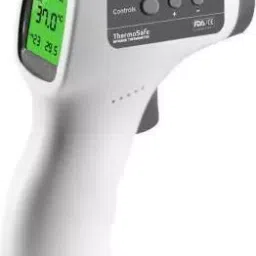 Intex White Non-Contact FDA Approved Digital Infrared Thermometer Temperature Gun -32°C To 42°C-1