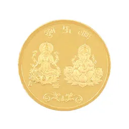 PC Jeweller Laxmi Ganesha 22k (916) 2gm Gold Coin-picture-16