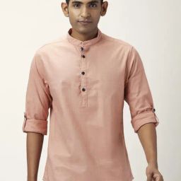 Urban Ranger by Pantaloons Pink Cotton Regular Fit Shirt-picture-23