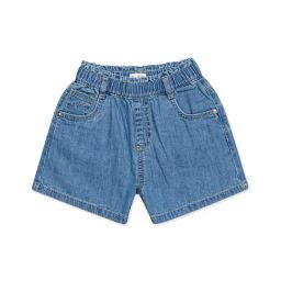 H by Hamleys Kids Blue Solid Shorts-image-95
