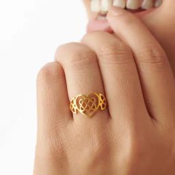 Kisna Diamond & Gold Jewellery 18k Pure Gold Vamlan for Women-picture-2
