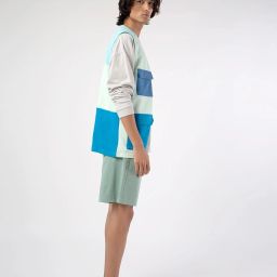 A Skating Monk by Woodland Multicolor Regular Fit Colorblock Jacket image 5