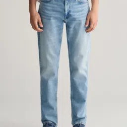 Gant Blue Slim Fit Jeans-picture-9