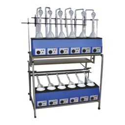 HTLP 6 Test Mantle Type Kjeldhal Distillation & Digestion Combined Unit HTLP-036-0