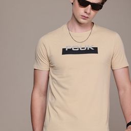FCUK Brand Logo Printed T-shirt-image-39