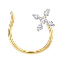 Malabar Gold and Diamonds 18 kt Gold & Diamond Nosepin-picture-17