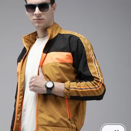 VOXATI Men Colourblocked Sporty Jacket-picture-56