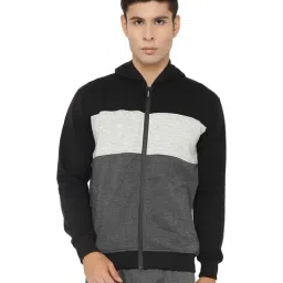 Chkokko Multicolor Full Sleeves Hooded Jacket-image-35