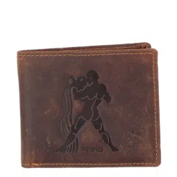 Alvaro Castagnino Brown Leather Bi-Fold Wallet for Men-picture-28