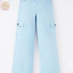Edheads Kids Blue Cotton Regular Fit Jeans-picture-17