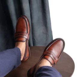 La Botte Men's Brown Formal Loafers-image-49