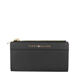 Tommy Hilfiger Black Solid Bi-Fold Wallet for Women-image-33